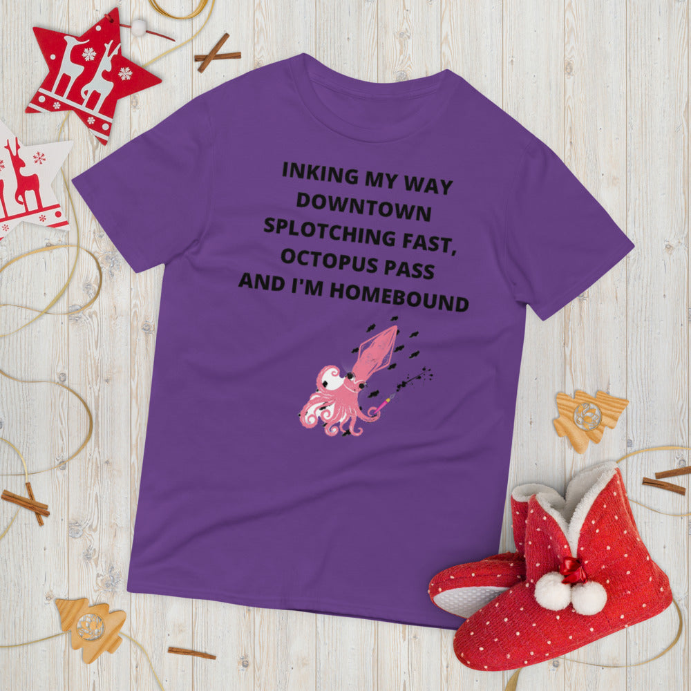 INKING MY WAY DOWNTOWN- Unisex Short-Sleeve T-Shirt