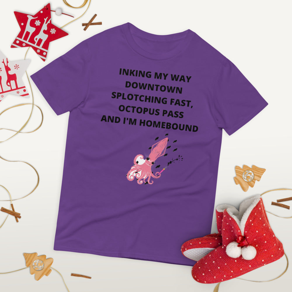 INKING MY WAY DOWNTOWN- Unisex Short-Sleeve T-Shirt