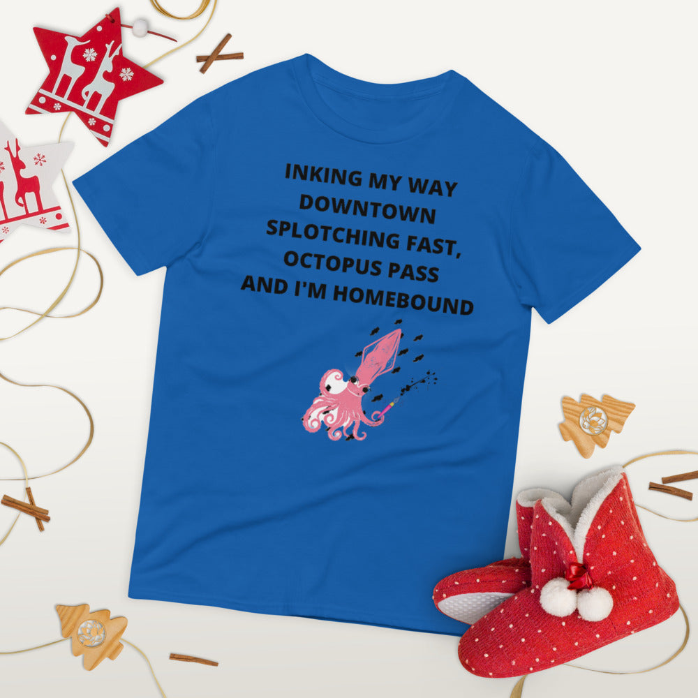 INKING MY WAY DOWNTOWN- Unisex Short-Sleeve T-Shirt