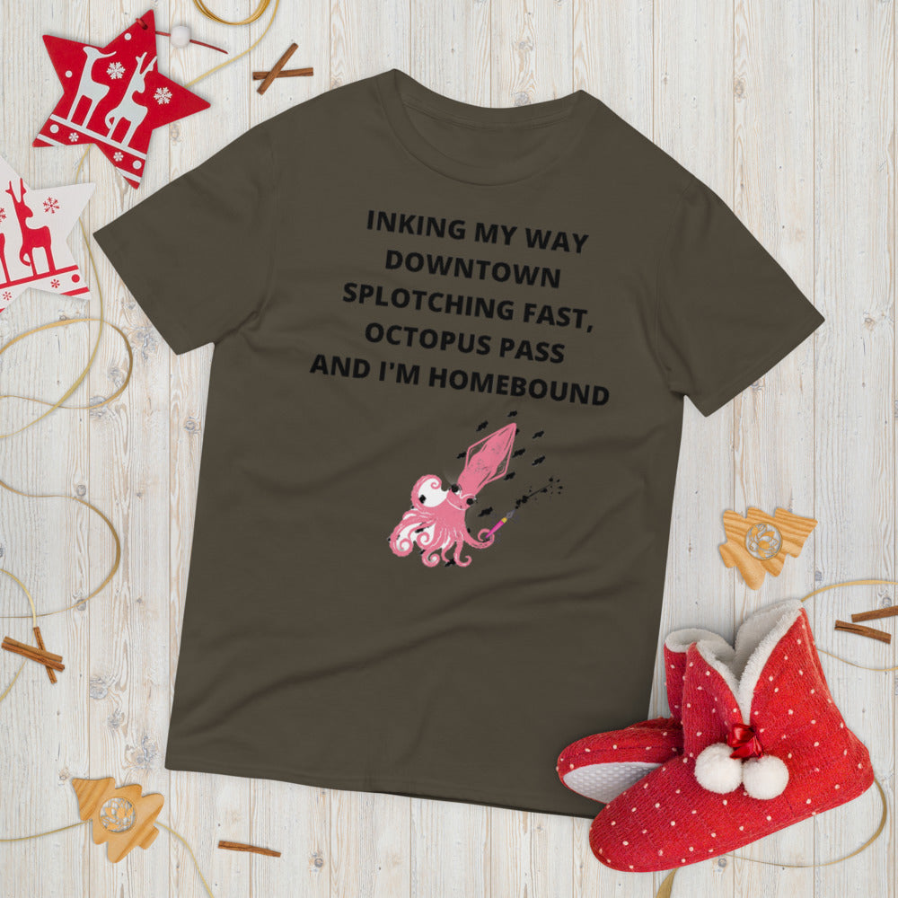 INKING MY WAY DOWNTOWN- Unisex Short-Sleeve T-Shirt
