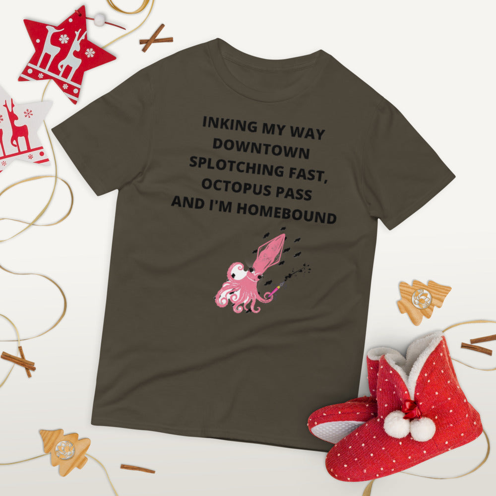 INKING MY WAY DOWNTOWN- Unisex Short-Sleeve T-Shirt