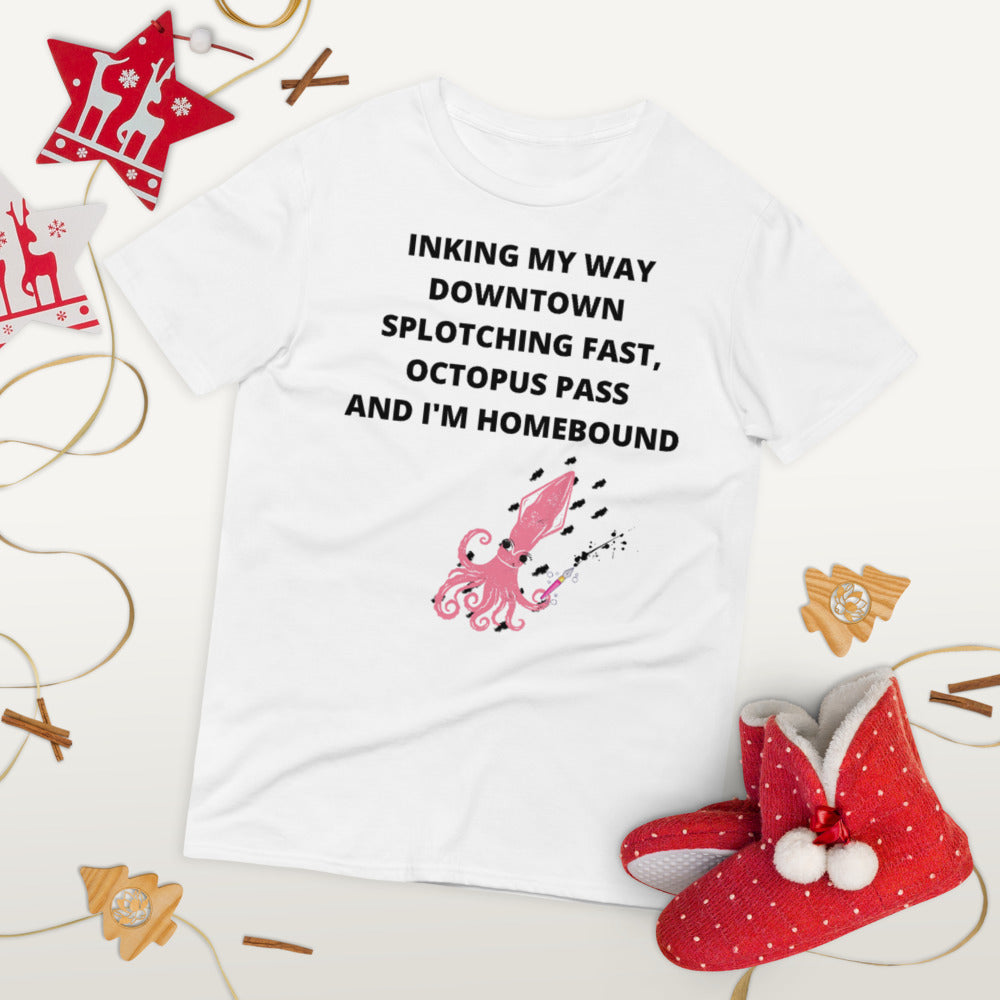INKING MY WAY DOWNTOWN- Unisex Short-Sleeve T-Shirt