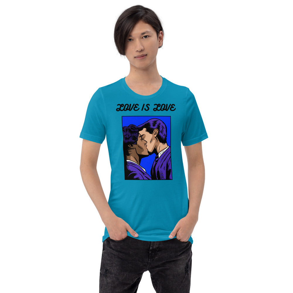 LOVE IS LOVE- Short-Sleeve Unisex T-Shirt