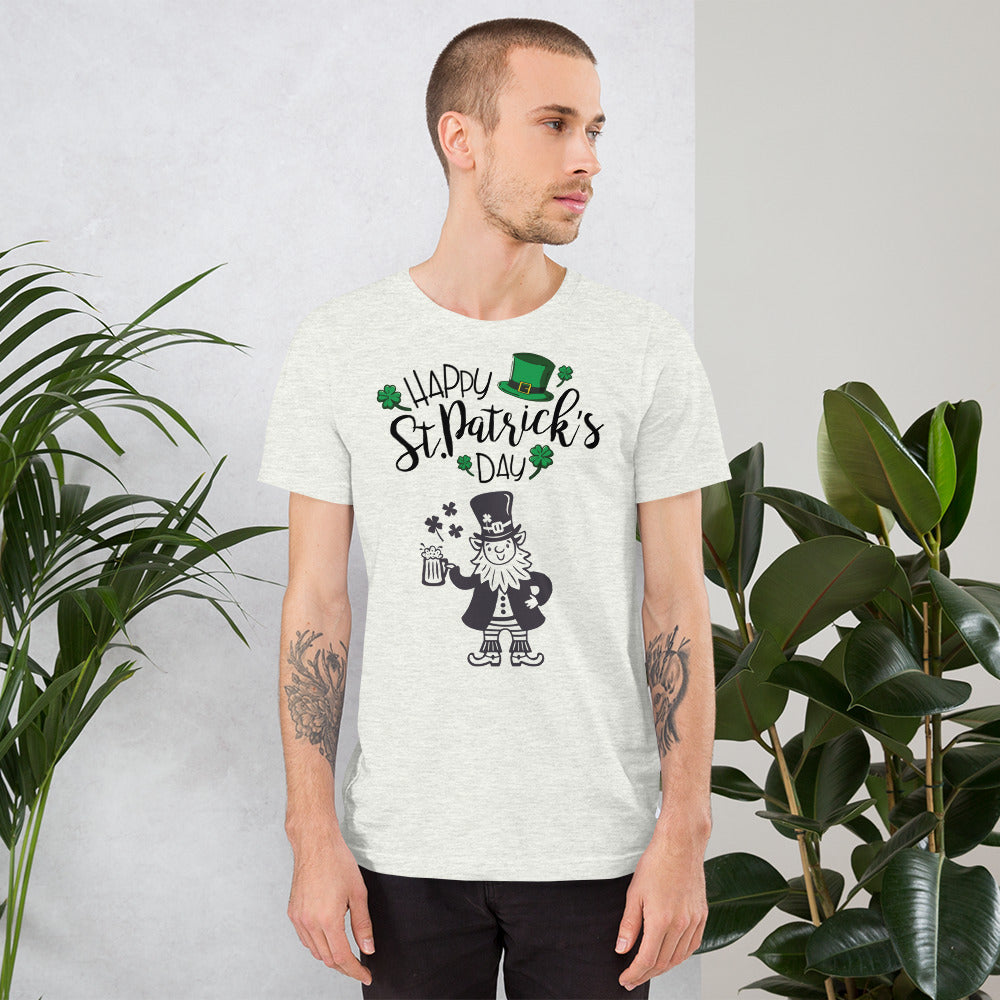 HAPPY ST. PATRICK'S DAY- Short-Sleeve Unisex T-Shirt