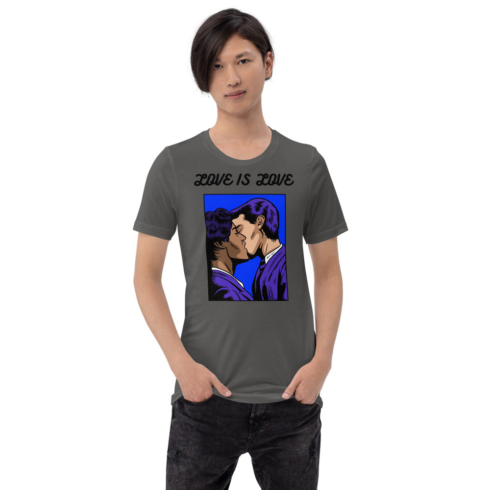 LOVE IS LOVE- Short-Sleeve Unisex T-Shirt