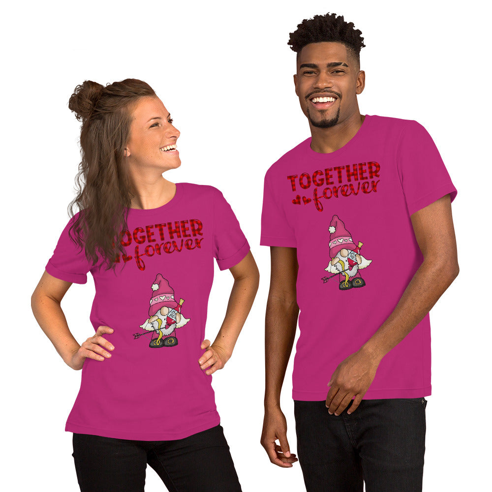 TOGETHER FOREVER <3- Unisex Short-Sleeve Unisex T-Shirt