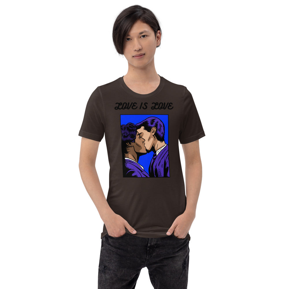 LOVE IS LOVE- Short-Sleeve Unisex T-Shirt