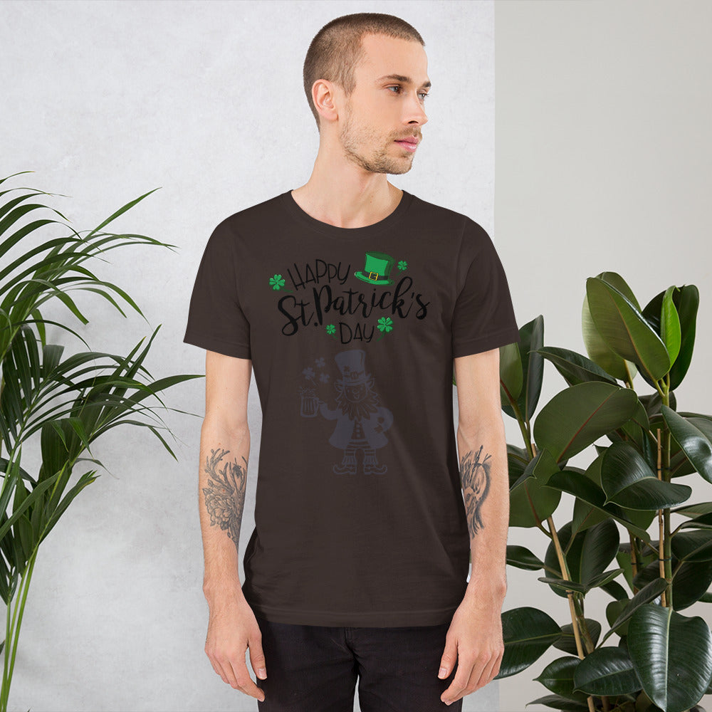 HAPPY ST. PATRICK'S DAY- Short-Sleeve Unisex T-Shirt