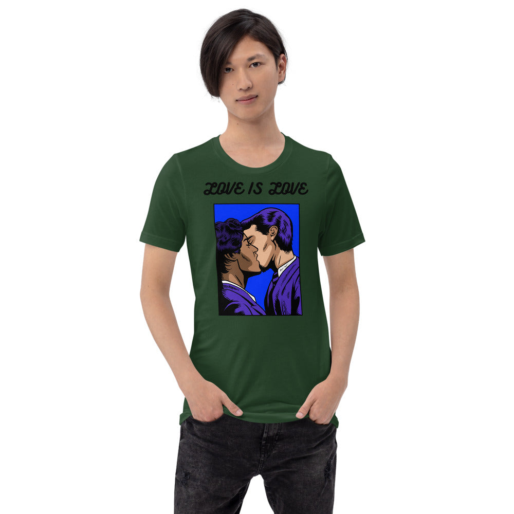 LOVE IS LOVE- Short-Sleeve Unisex T-Shirt