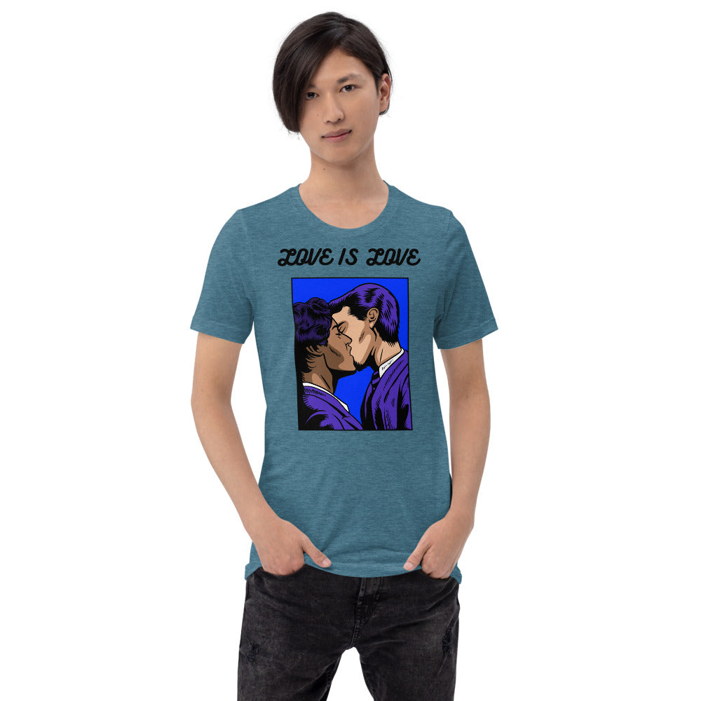 LOVE IS LOVE- Short-Sleeve Unisex T-Shirt