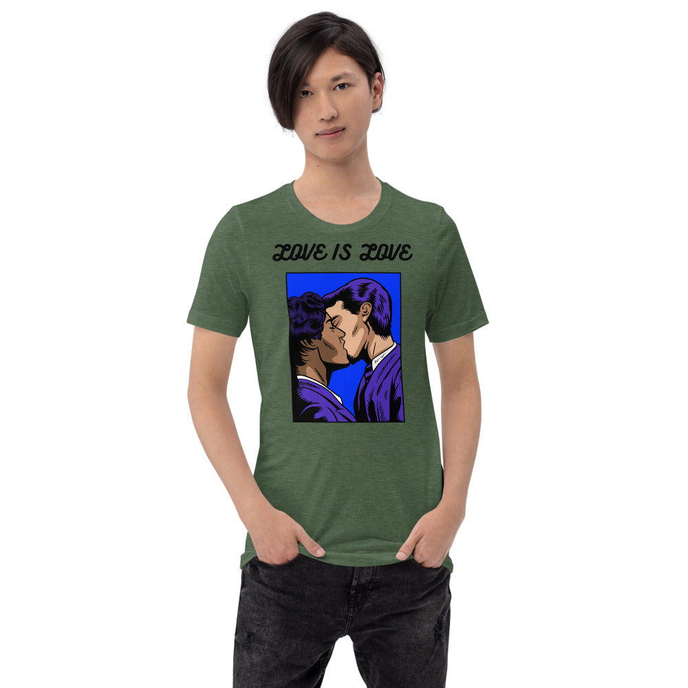 LOVE IS LOVE- Short-Sleeve Unisex T-Shirt