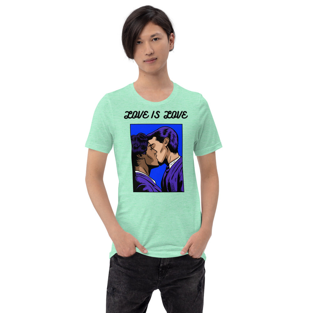 LOVE IS LOVE- Short-Sleeve Unisex T-Shirt