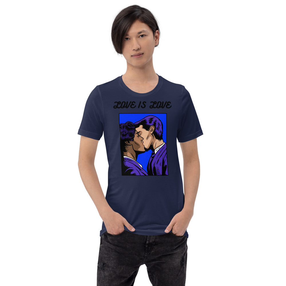 LOVE IS LOVE- Short-Sleeve Unisex T-Shirt