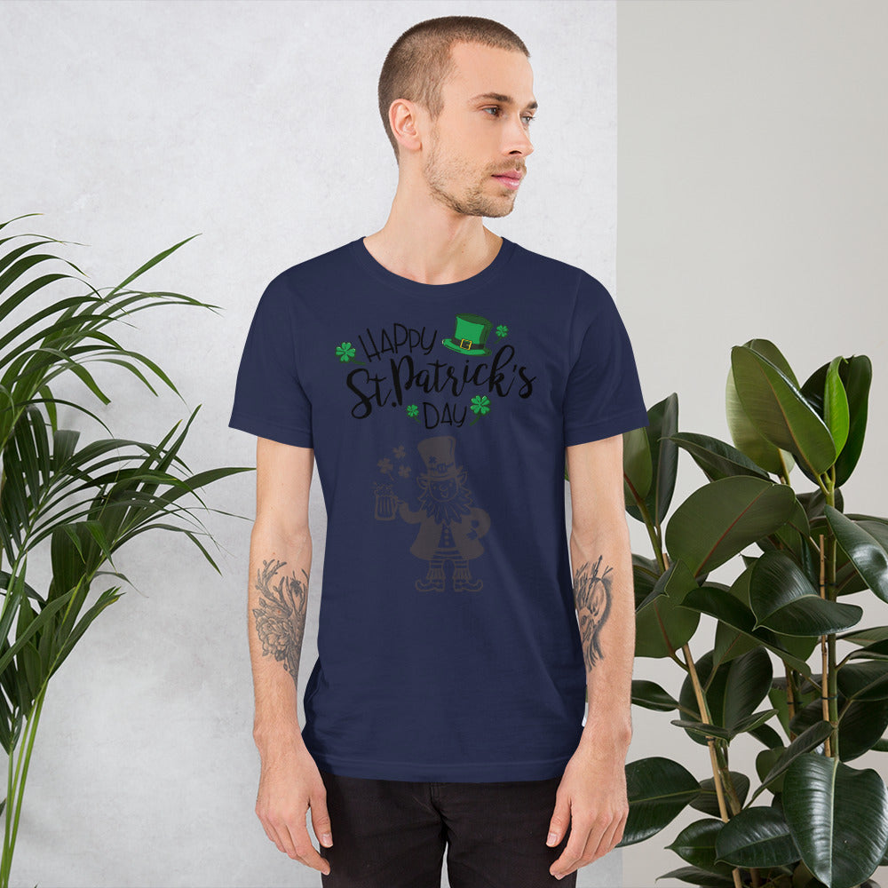 HAPPY ST. PATRICK'S DAY- Short-Sleeve Unisex T-Shirt