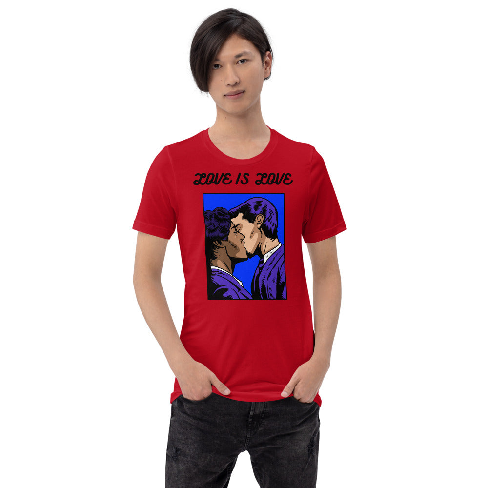 LOVE IS LOVE- Short-Sleeve Unisex T-Shirt