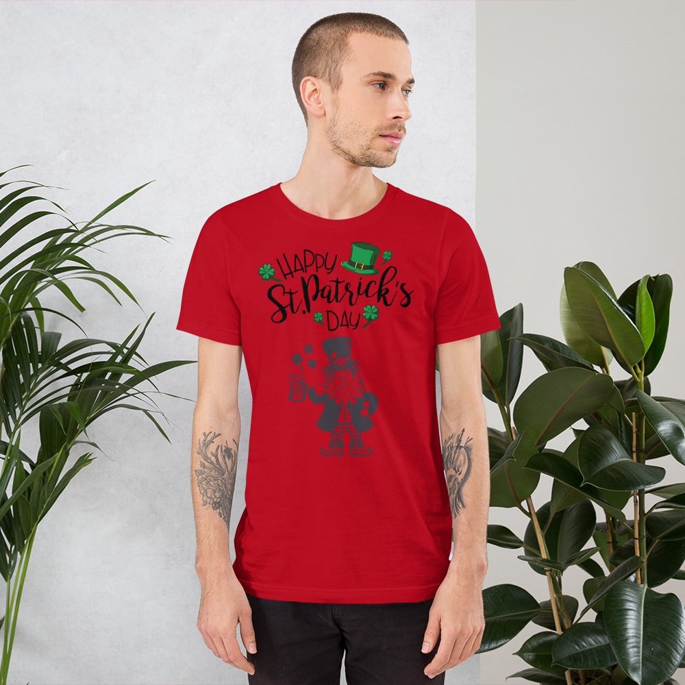 HAPPY ST. PATRICK'S DAY- Short-Sleeve Unisex T-Shirt