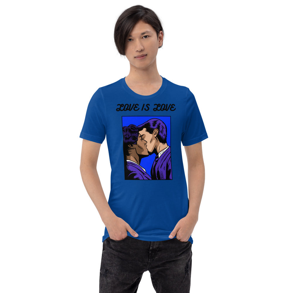 LOVE IS LOVE- Short-Sleeve Unisex T-Shirt