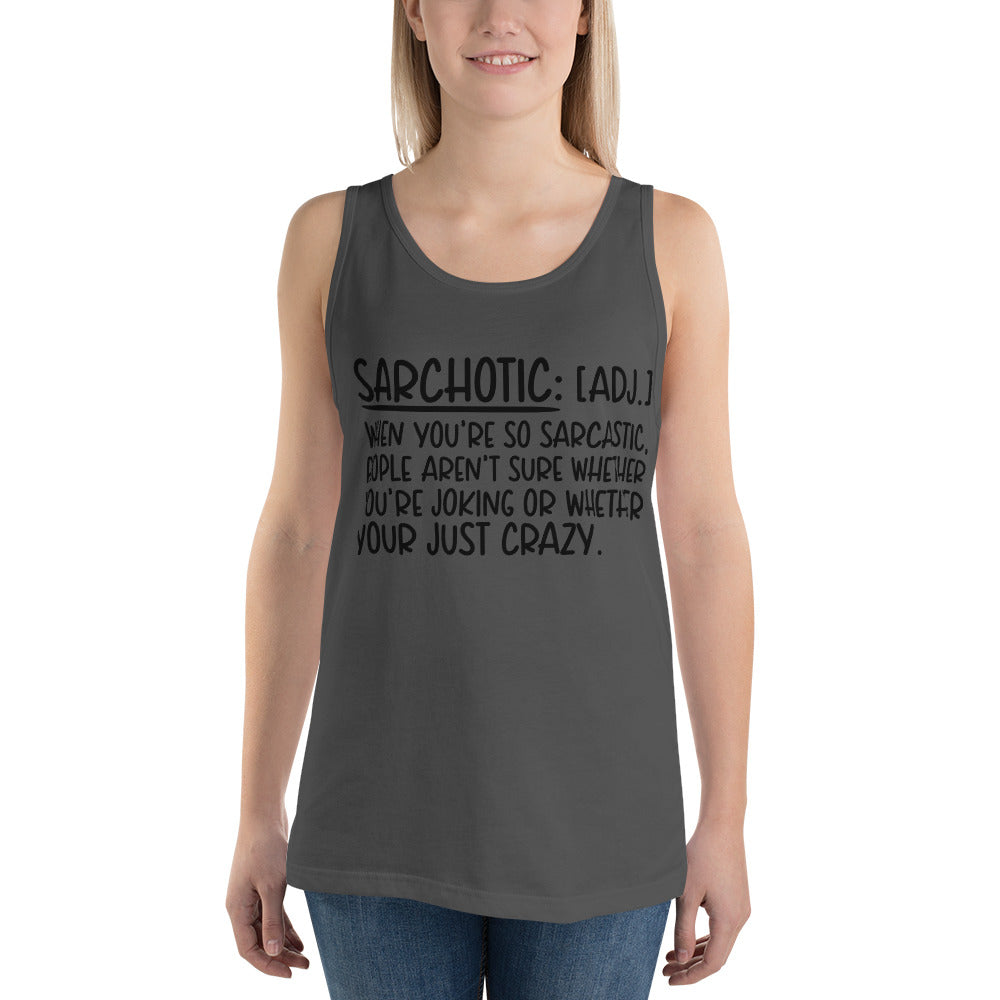 SARCHOTIC- Unisex Tank Top
