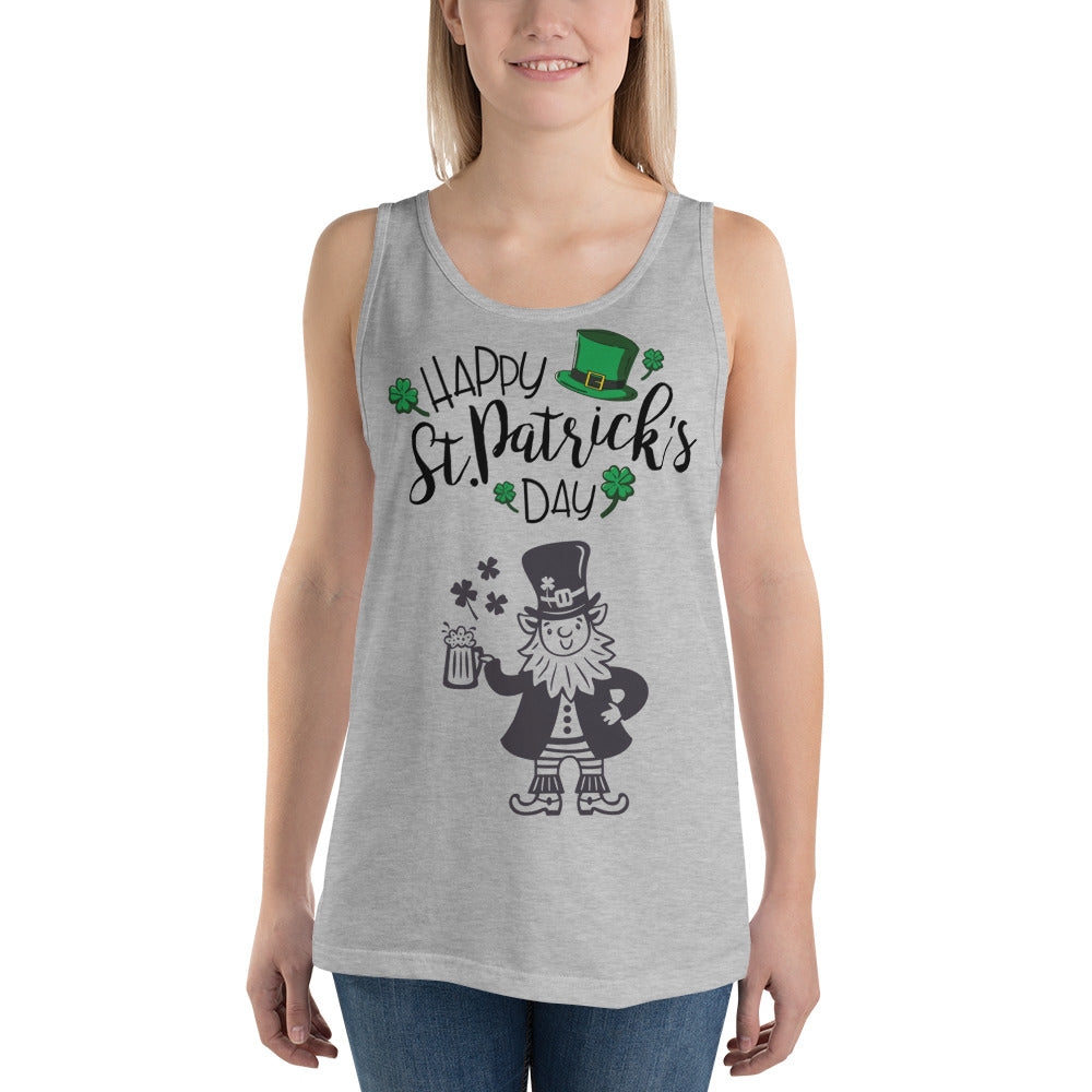 HAPPY ST. PATRICK'S DAY- Unisex Tank Top