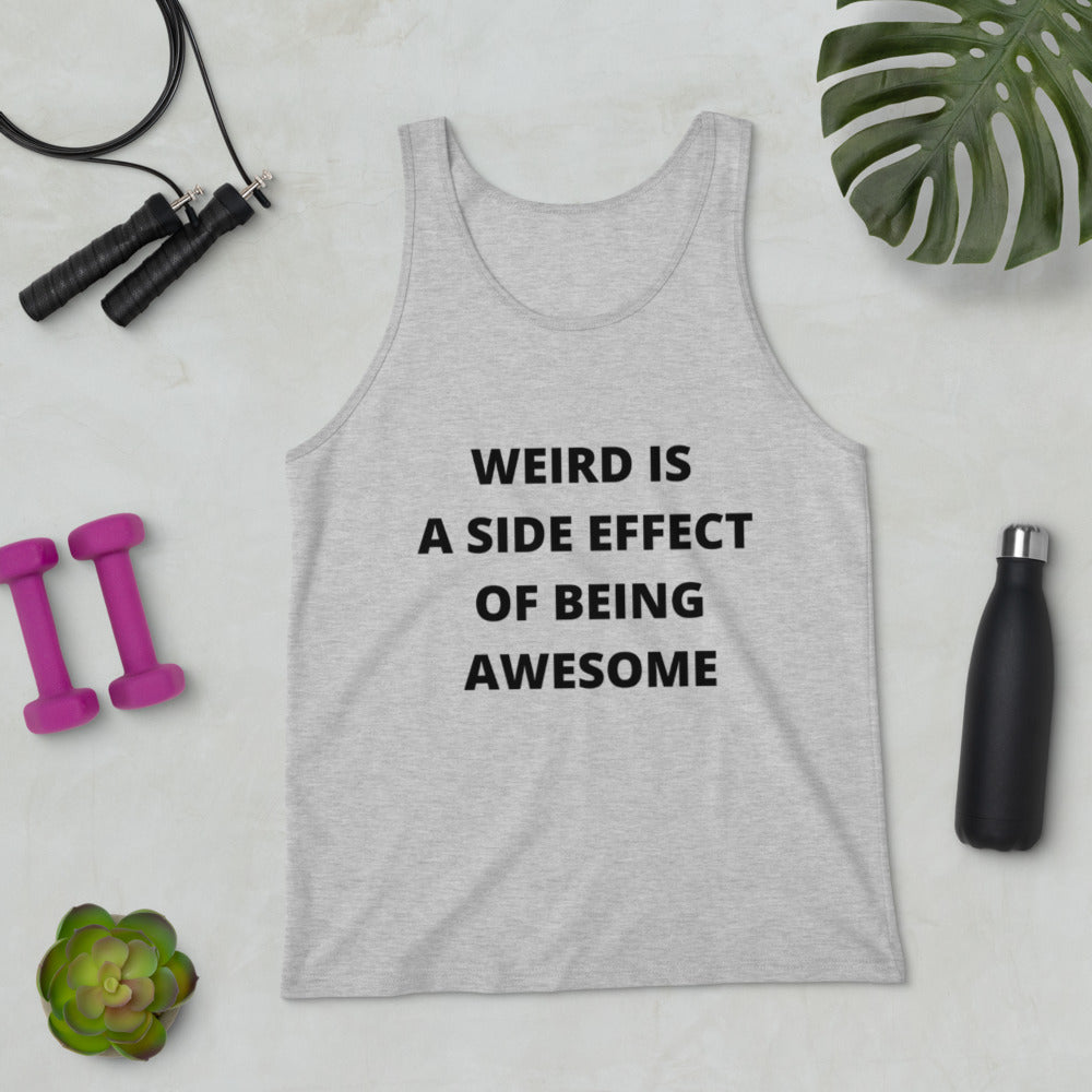 WEIRD IS AWESOME- Unisex Tank Top