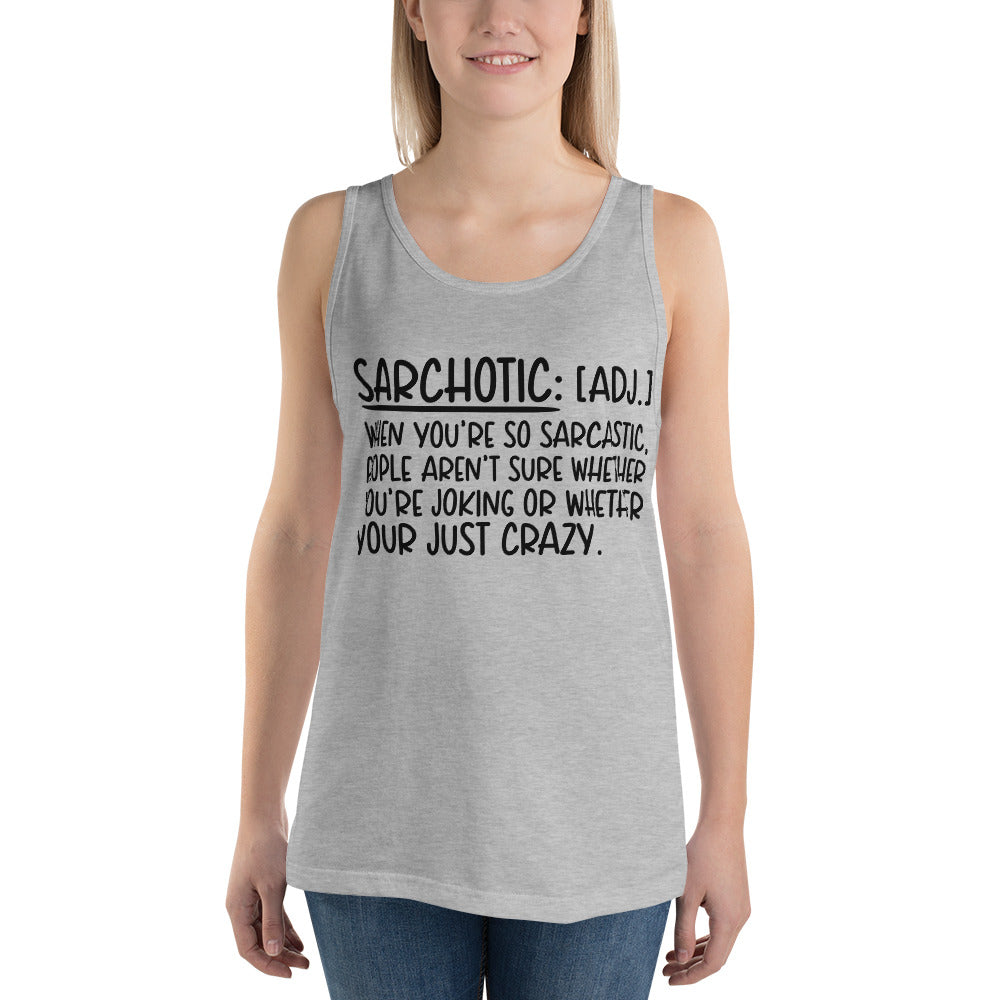 SARCHOTIC- Unisex Tank Top