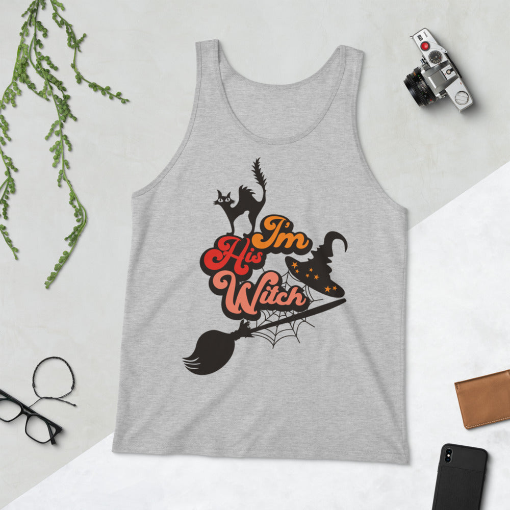 I'M HIS WITCH- Unisex Tank Top