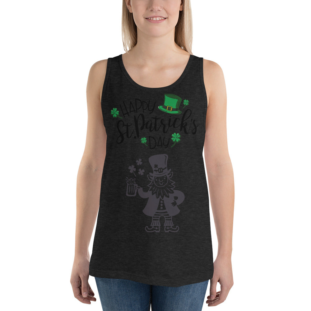 HAPPY ST. PATRICK'S DAY- Unisex Tank Top