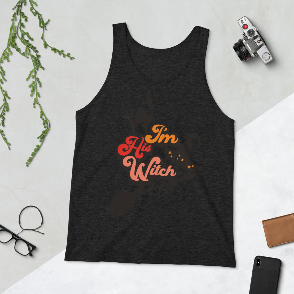 I'M HIS WITCH- Unisex Tank Top