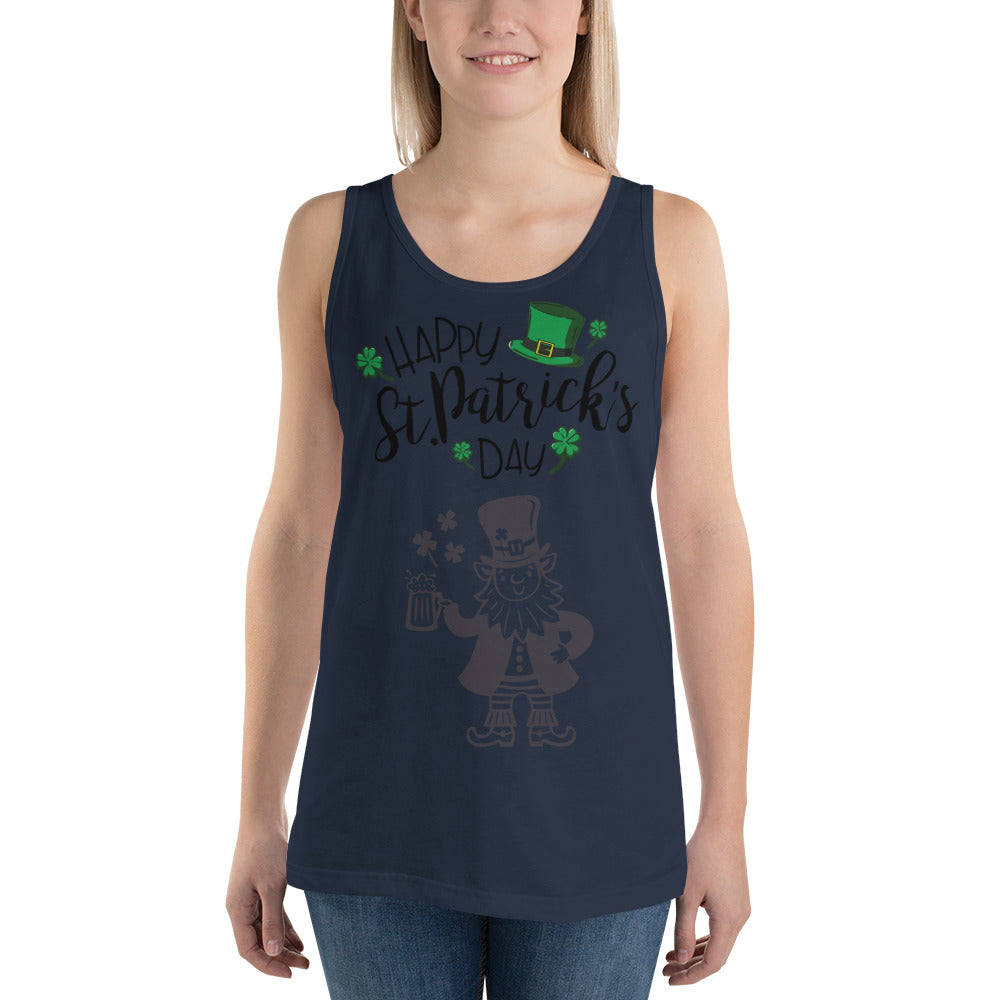 HAPPY ST. PATRICK'S DAY- Unisex Tank Top