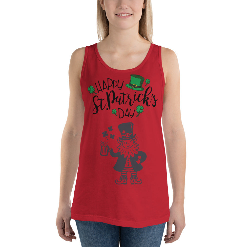 HAPPY ST. PATRICK'S DAY- Unisex Tank Top