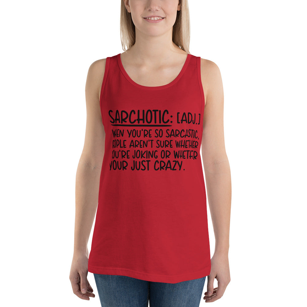 SARCHOTIC- Unisex Tank Top