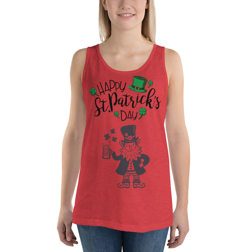 HAPPY ST. PATRICK'S DAY- Unisex Tank Top
