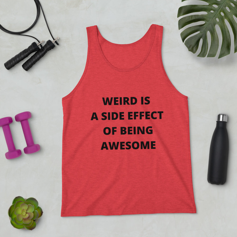 WEIRD IS AWESOME- Unisex Tank Top