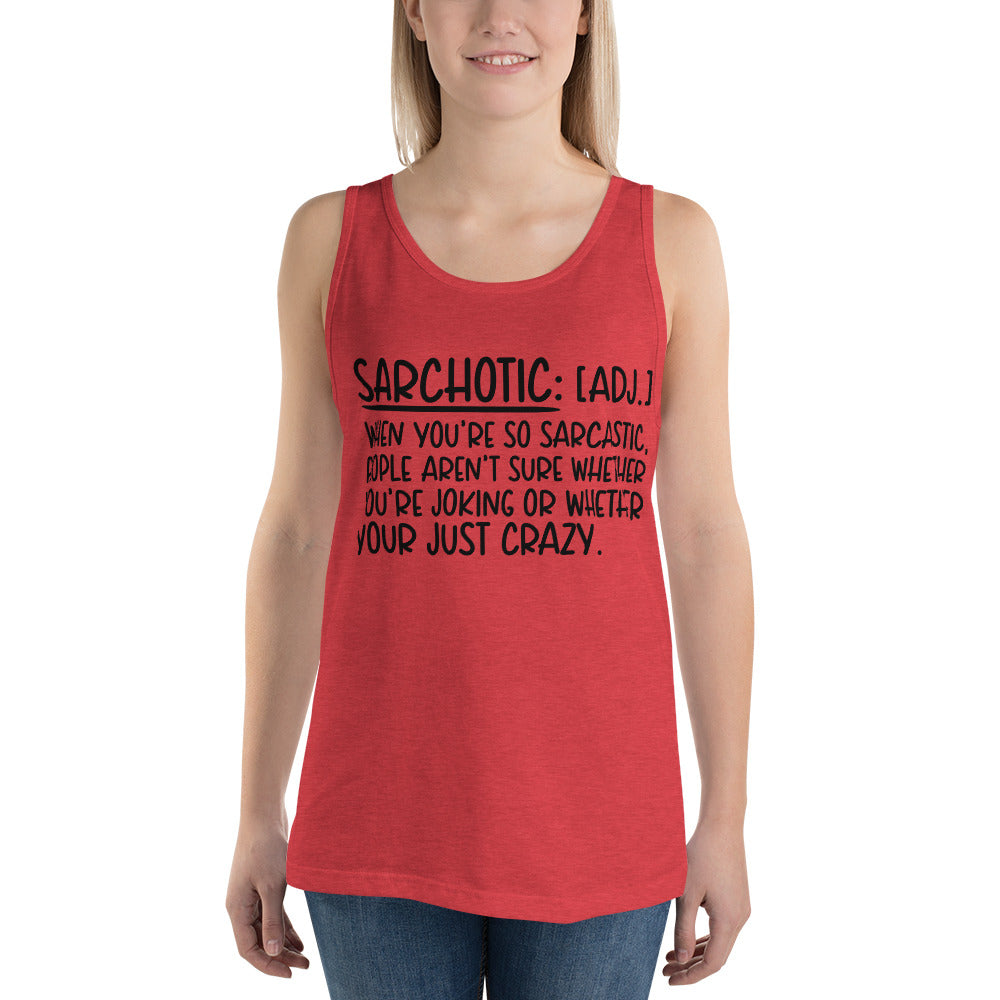 SARCHOTIC- Unisex Tank Top