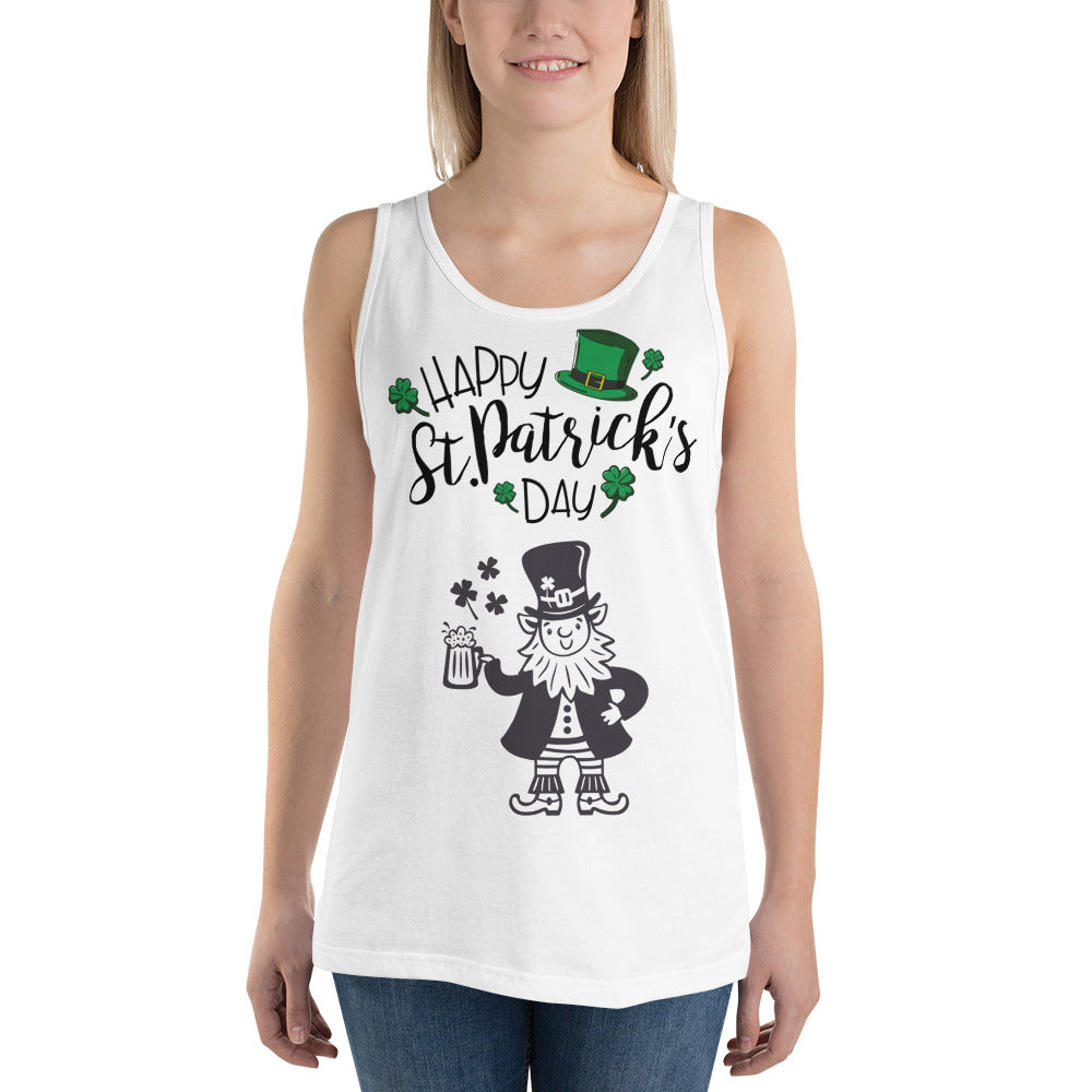 HAPPY ST. PATRICK'S DAY- Unisex Tank Top