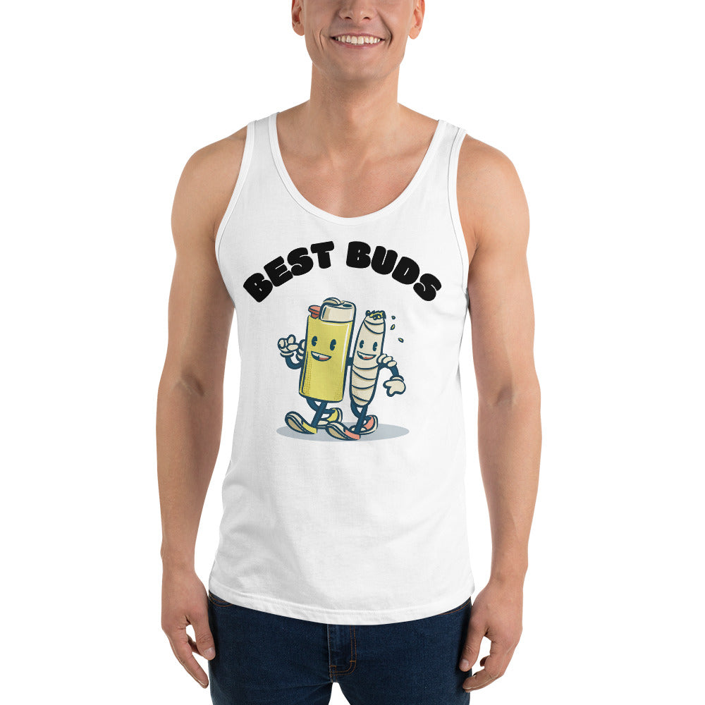BEST BUDS- Unisex Tank Top