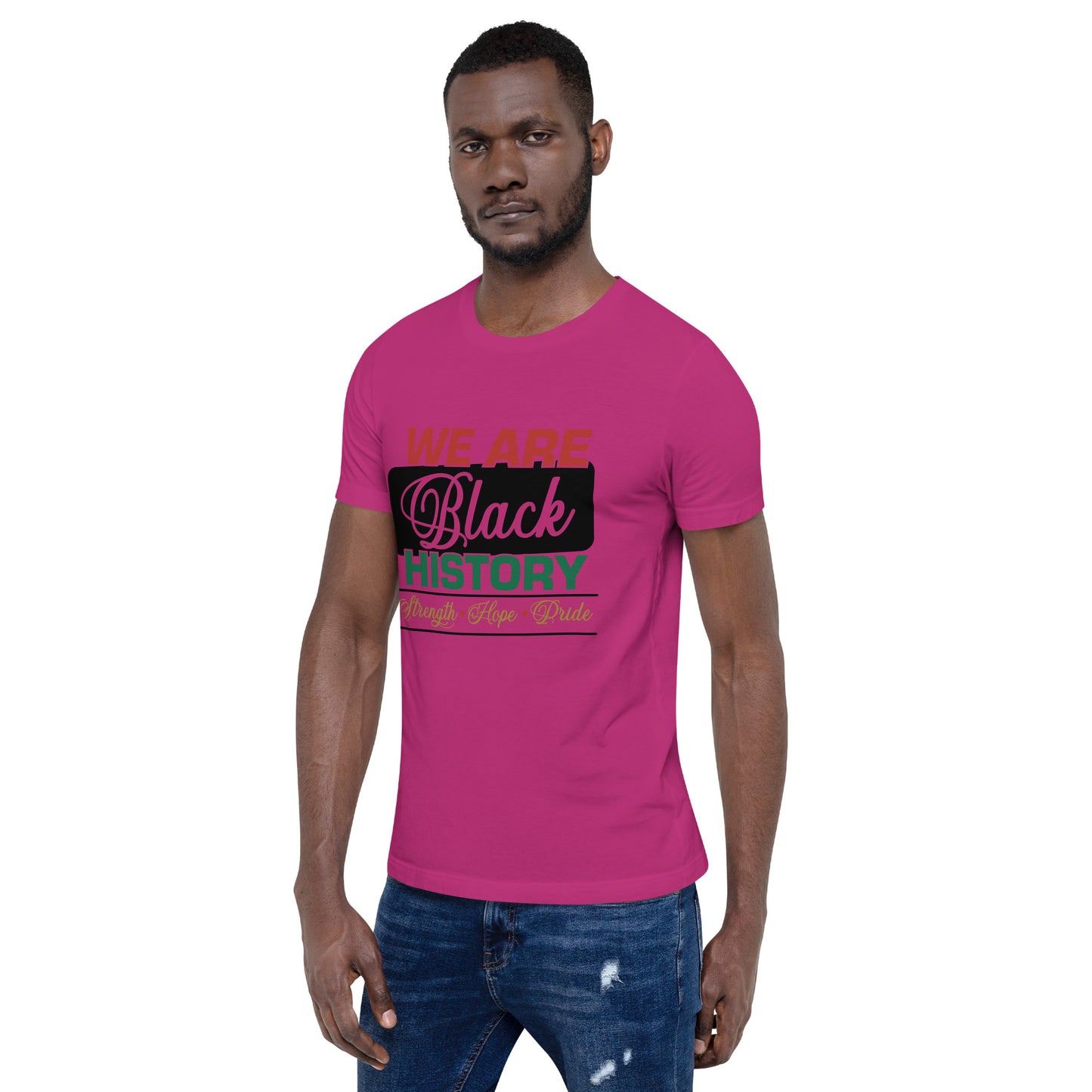 WE ARE BLACK HISTORY- Unisex t-shirt
