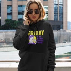 FRIDAY IS MY SECOND FAVORITE F WORD- Unisex Hoodie