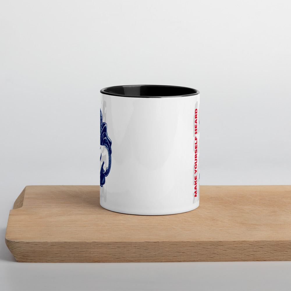 MAKE YOURSELF HEARD!- Mug with Color Inside