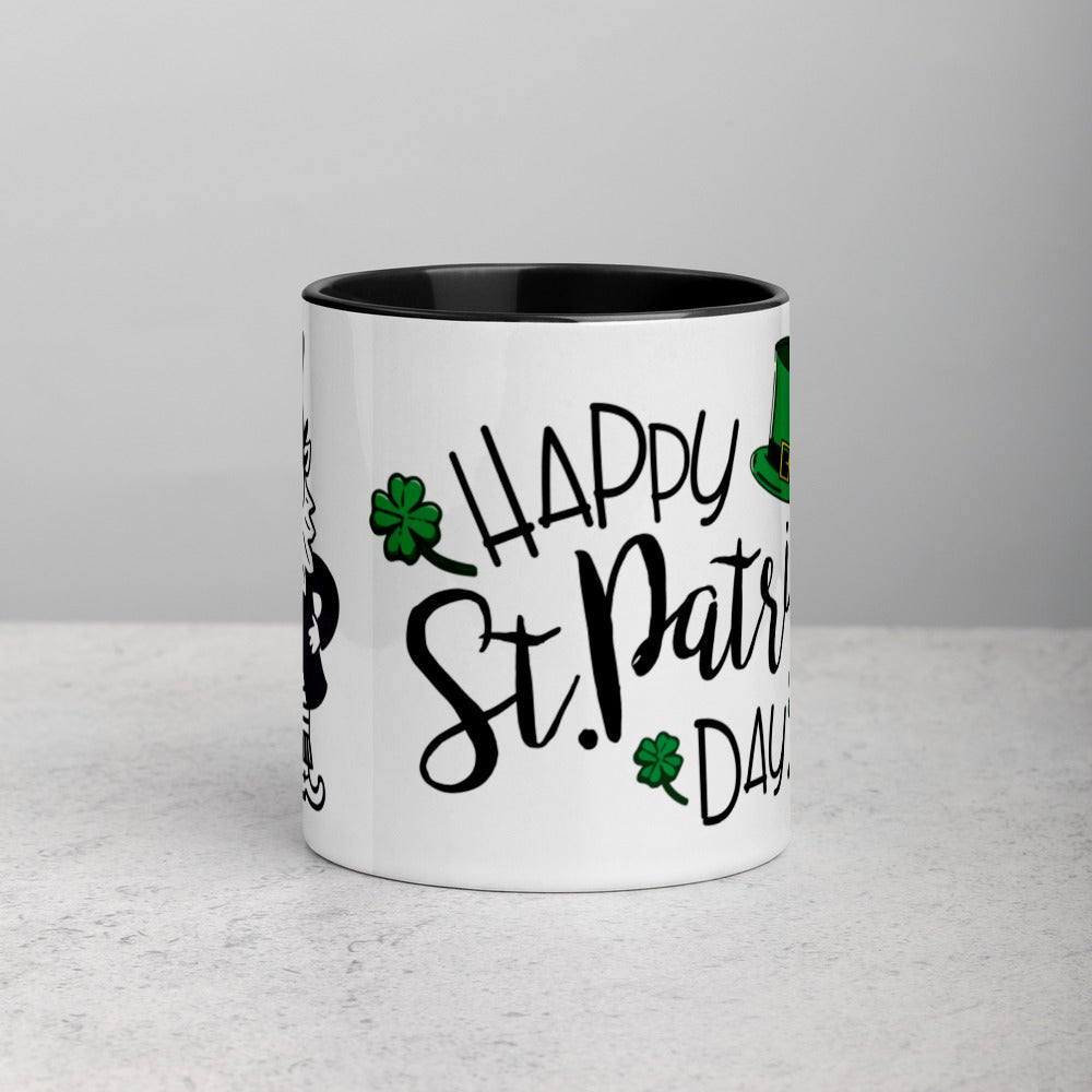 HAPPY ST. PATRICK'S DAY- Mug with Color Inside