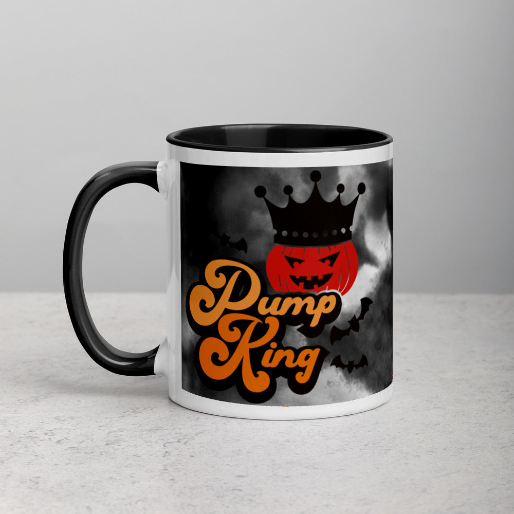 PUMPKING- Mug with Color Inside