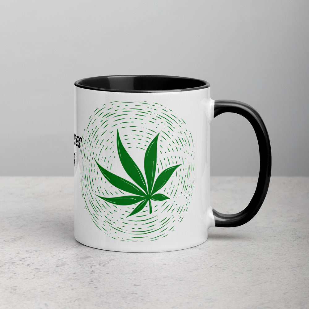 MY STONER SENSES ARE TINGLING- Mug with Color Inside