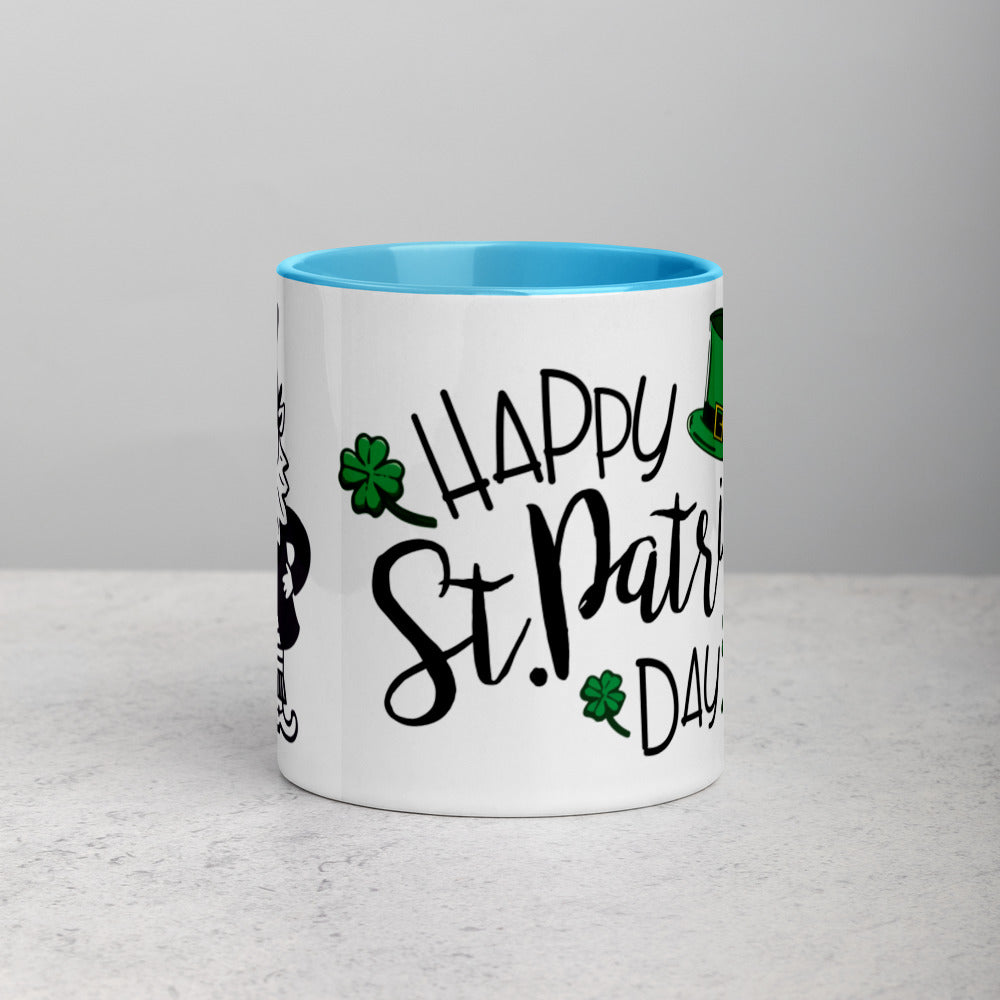 HAPPY ST. PATRICK'S DAY- Mug with Color Inside