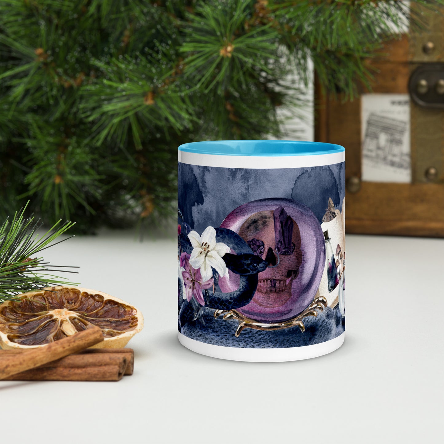MORNING RITUAL- Mug with Color Inside
