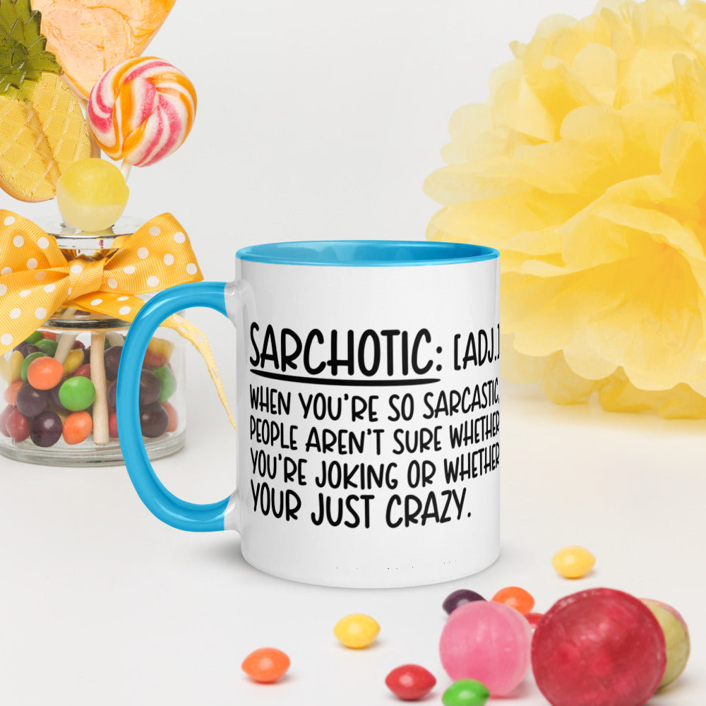 SARCHOTIC- Mug with Color Inside