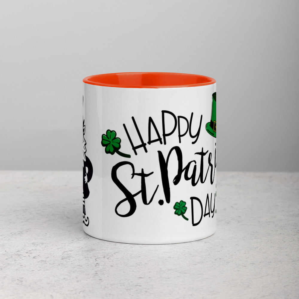 HAPPY ST. PATRICK'S DAY- Mug with Color Inside