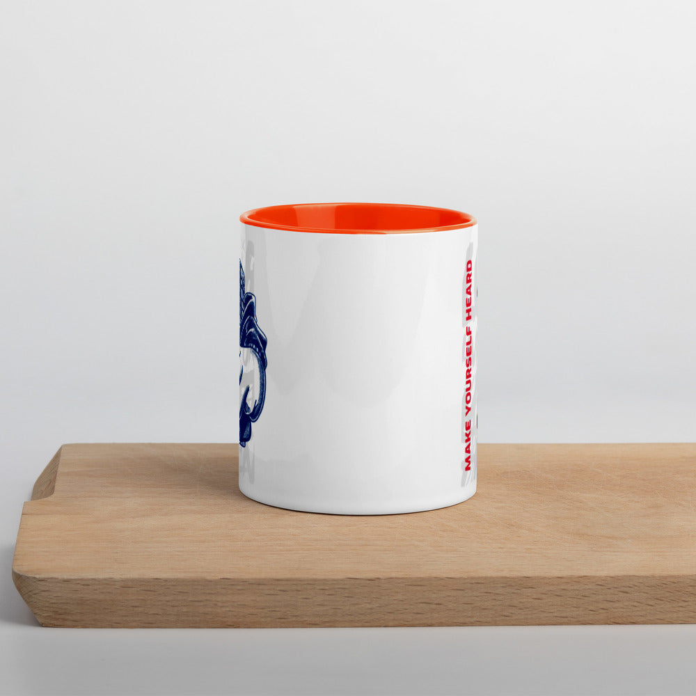 MAKE YOURSELF HEARD!- Mug with Color Inside