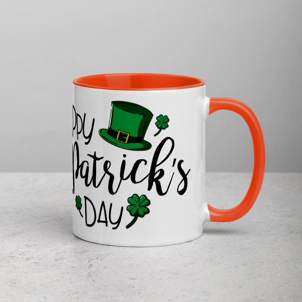 HAPPY ST. PATRICK'S DAY- Mug with Color Inside
