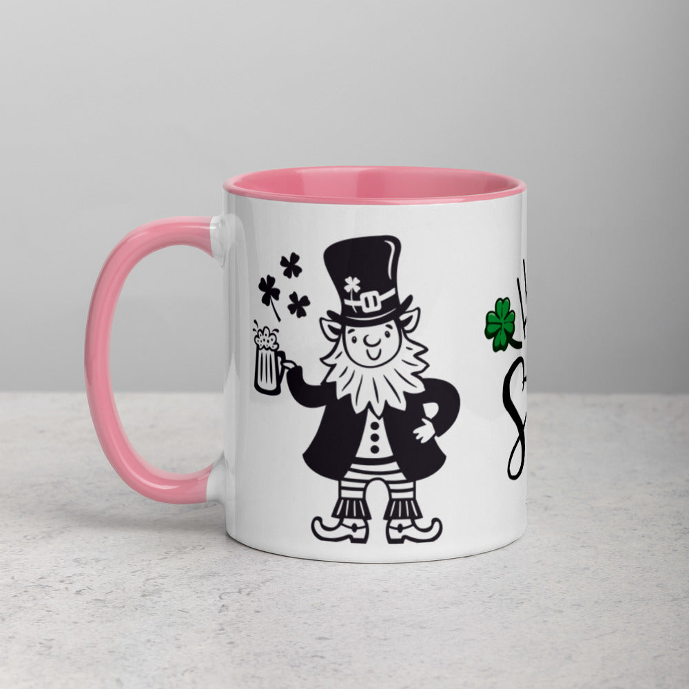 HAPPY ST. PATRICK'S DAY- Mug with Color Inside