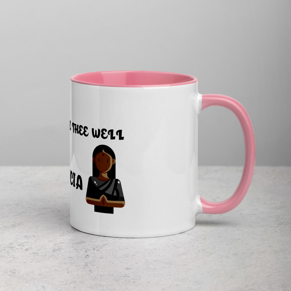 FARE THEE WELL- ST.FELICIA- Mug with Color Inside